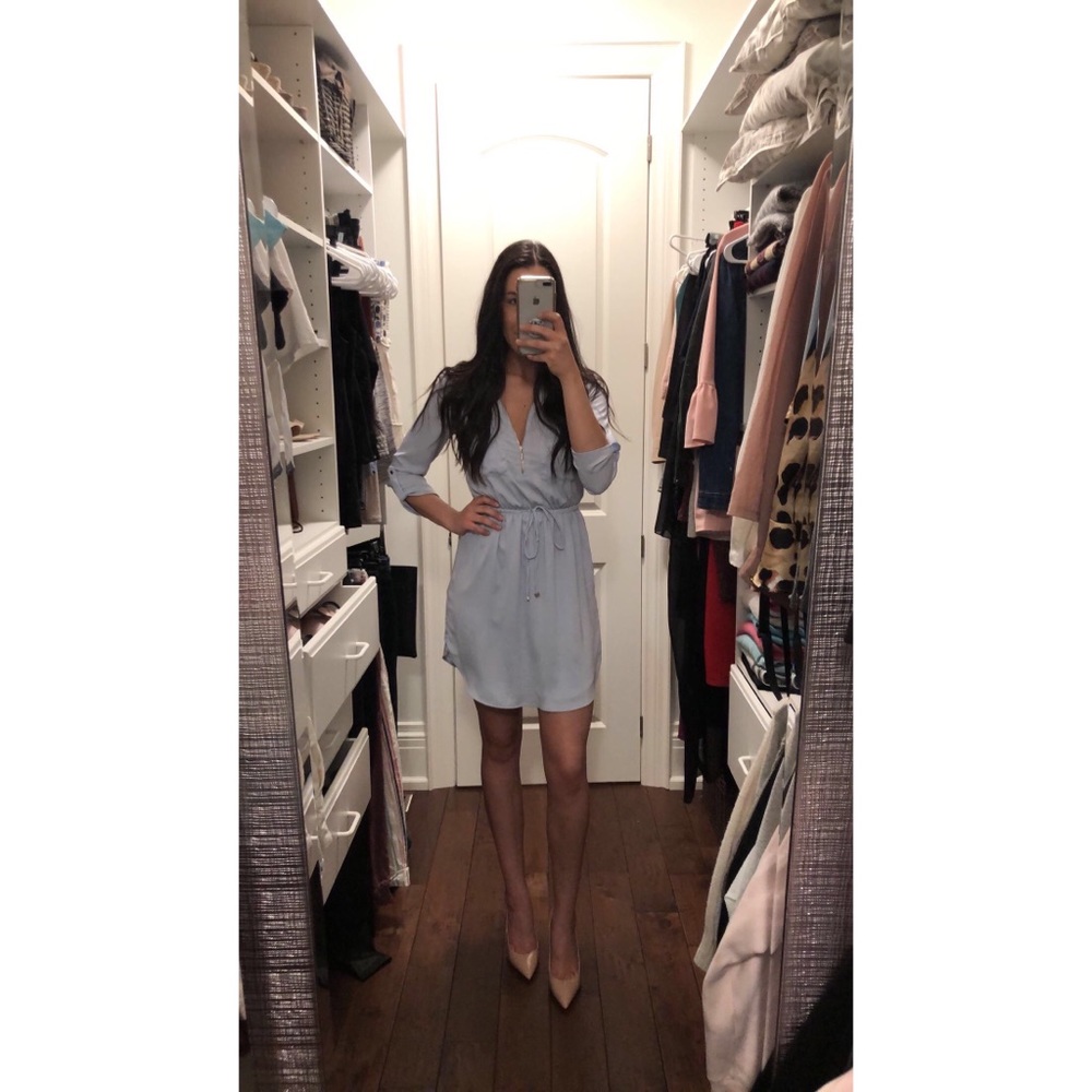 Dynamite Light Blue Dress